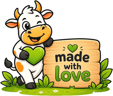 qr-cow — made with love